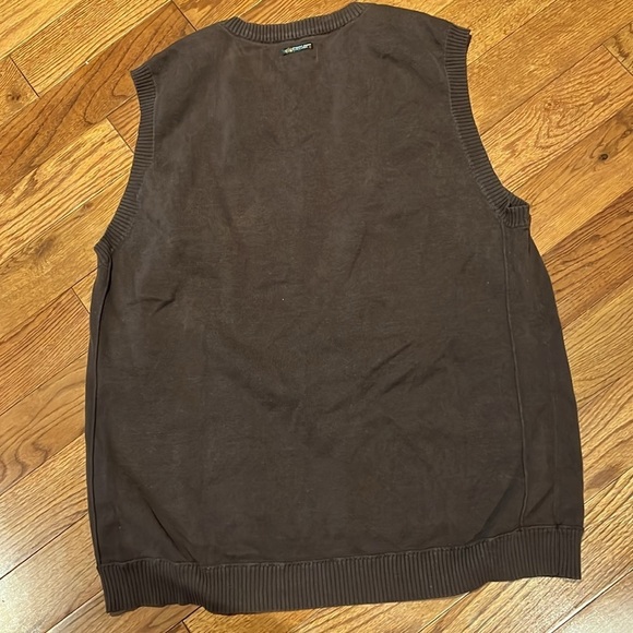 Point  Zero Sweater Vest Vintage sleeveless sweater Sz XL - Picture 9 of 10